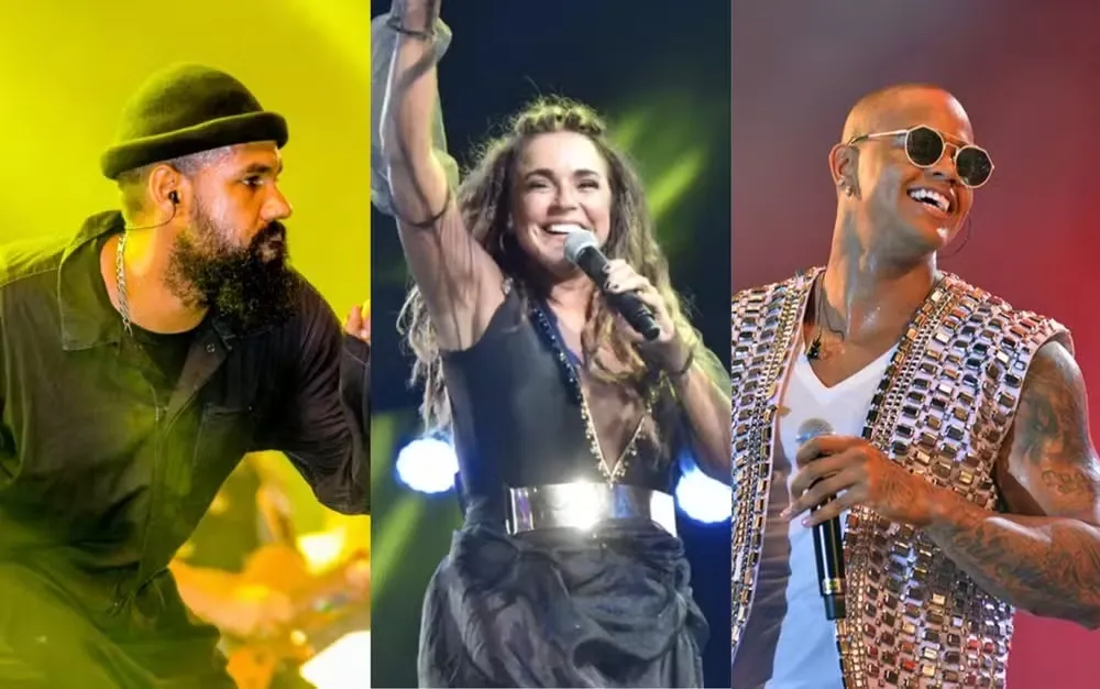 BaianaSystem, Daniela Mercury e Leo Santana vão comandar trios sem cordas no Carnaval de Salvador; confira demais atrações
