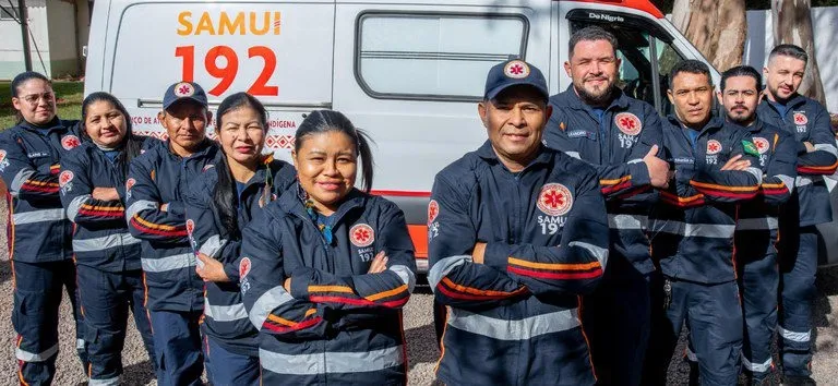 Brasil inaugura primeiro SAMU Indígena bilíngue para atender 25 mil pessoas em Dourados (MS)