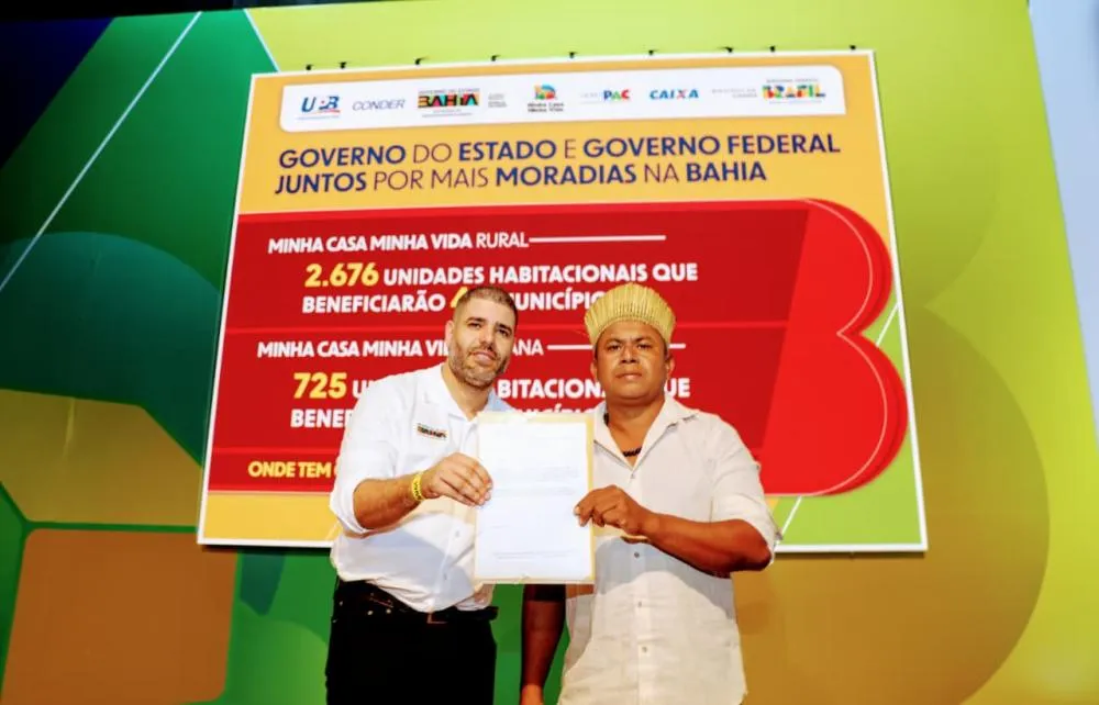 Bahia inicia construção de 2.676 casas rurais para agricultores, quilombolas e povos tradicionais