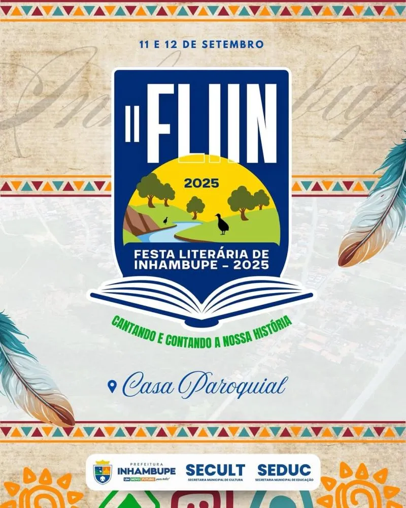 2ª edição da Feira Literária de Inhambupe – FLIIN 2025