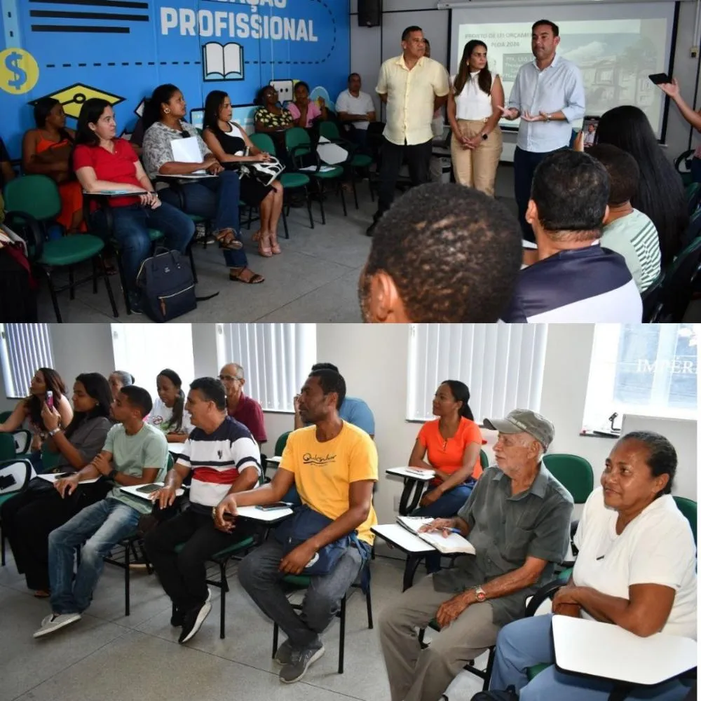 Minuta do projeto da LOA 2026 foi apresentada a delegados do Orçamento Participativo