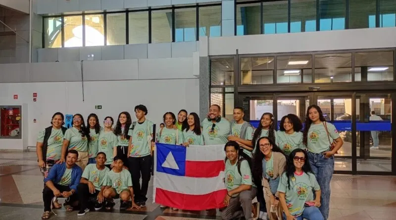 Estudantes baianos embarcam para Conferência Nacional Infantojuvenil pelo Meio Ambiente em Goiás