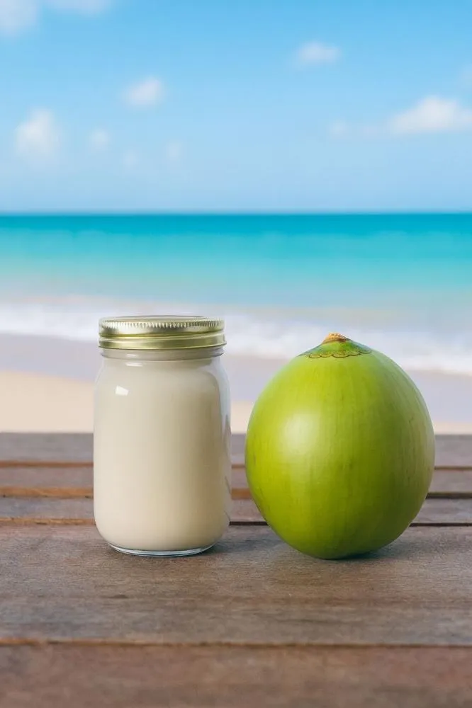 Iogurte de coco verde - benefícios