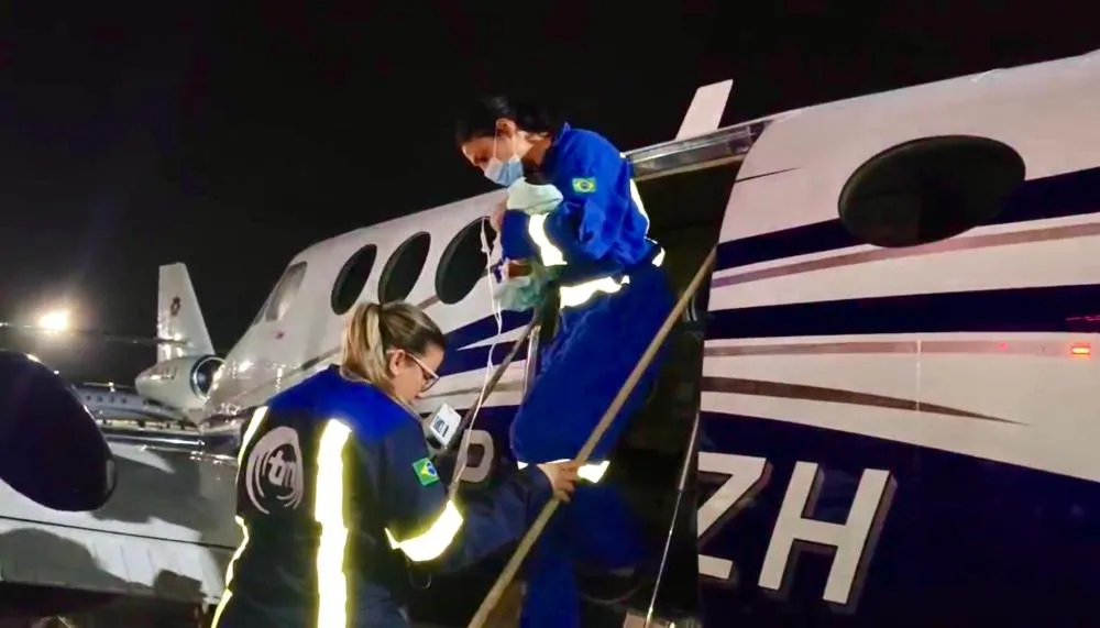 UTI Aérea: Marcio Rocha/Saúde GovBA