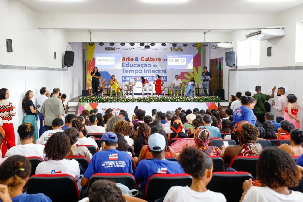 Ação para fortalecer arte e cultura na educação integral foi lançada pelo Governo do Estado da Bahia, Minc e MEC