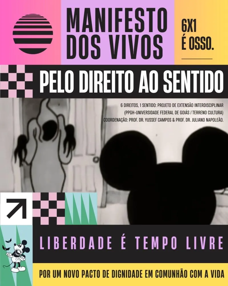 Manifesto pelo fim da escala 6x1 é lançado na Flip e defende o Direito ao Sentido