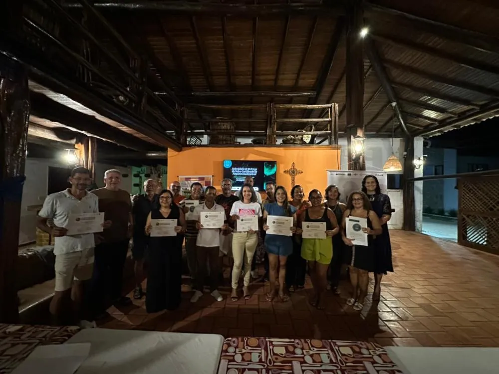Secretaria de Turismo de Jandaíra participa de certificação do Invest Verde Bahia em Mangue Seco